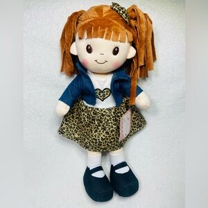 15” NWT Linzy Cute Lovey Doll Little Girl Plush Doll